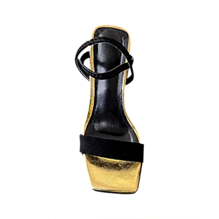 VELAN Sculptured Heel Sandals