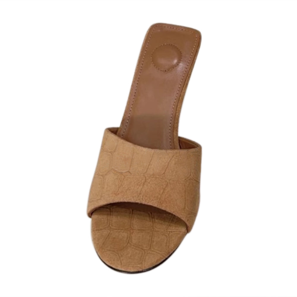 VEMAC Kitten Heel Mules Sandals