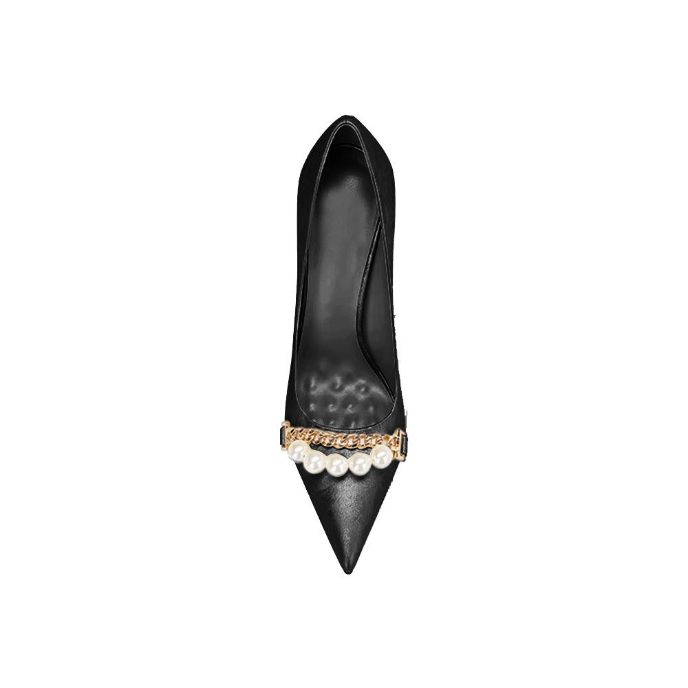 VESRI Pearl Mid Heels Pumps - 8cm