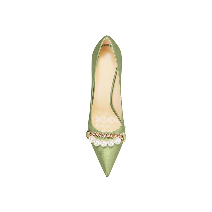 VESRI Pearl Mid Heels Pumps - 8cm