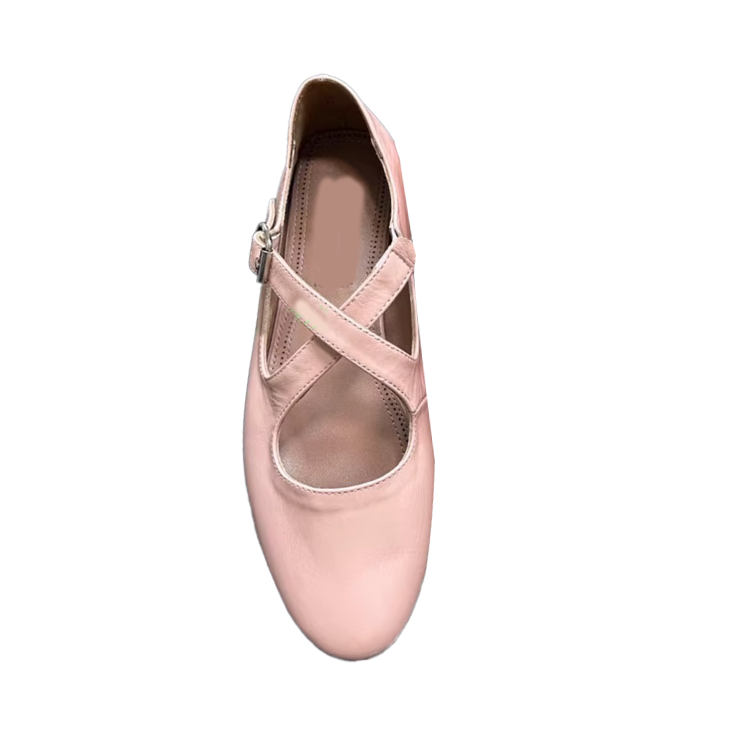 VIANN Cross Flat Ballet Shoes