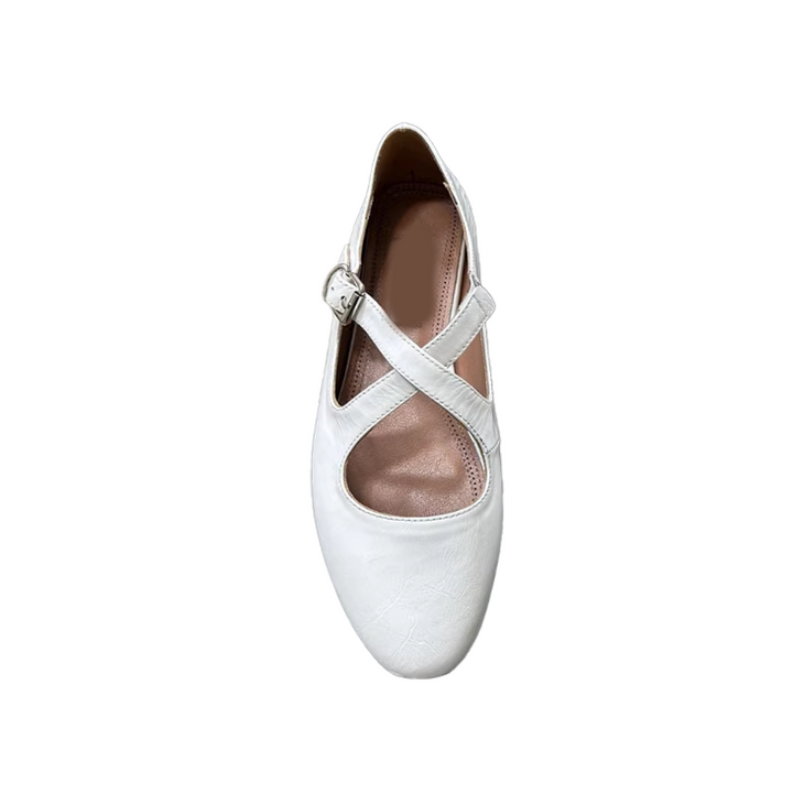 VIANN Cross Flat Ballet Shoes