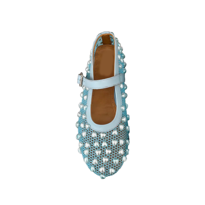 VIANN Pearl Flat Ballet Shoes