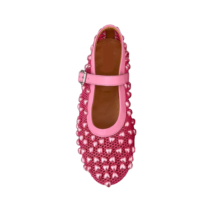 VIANN Pearl Flat Ballet Shoes