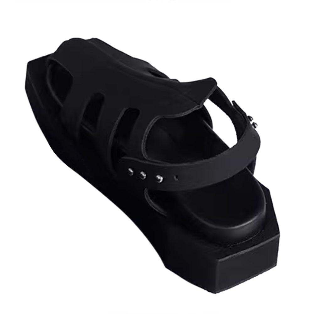 VIARE CUT OUT PLATFORM SANDALS