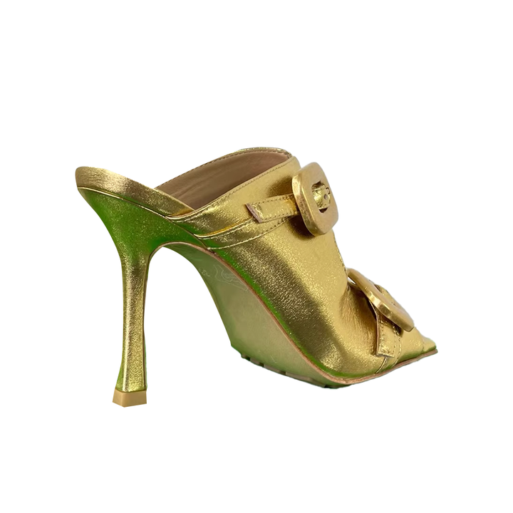 VTROS Buckled Mules Sandals