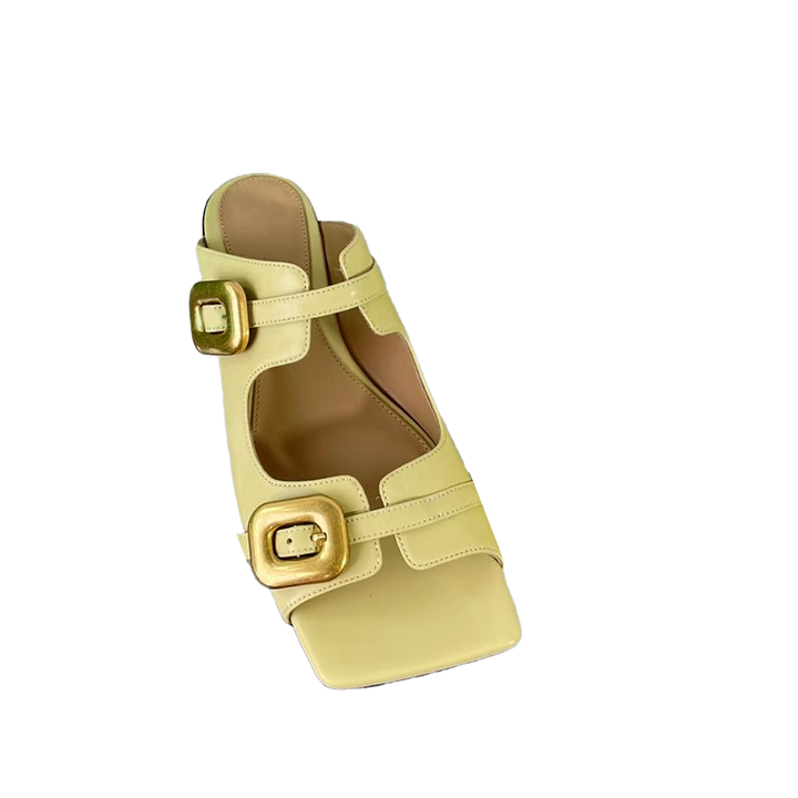 VTROS Buckled Slippers Slides