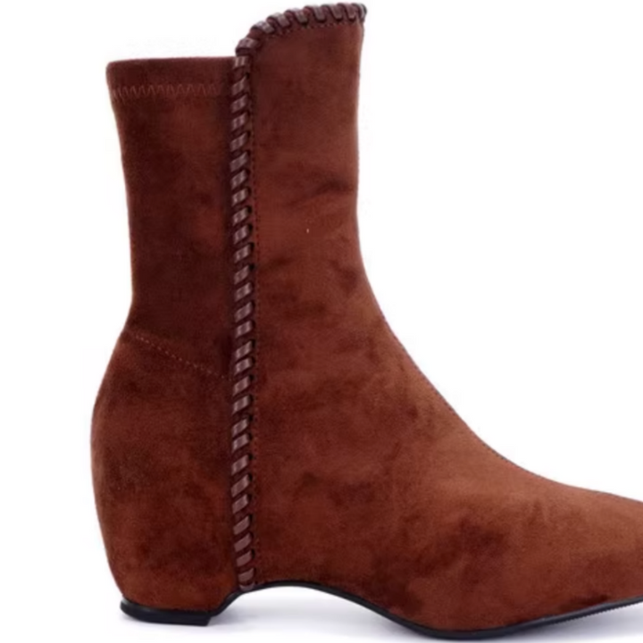 FTTLS Suede Ankle Boots