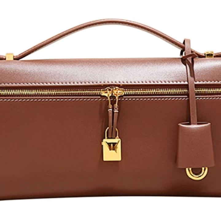 LOQIN Leather Tote Bag