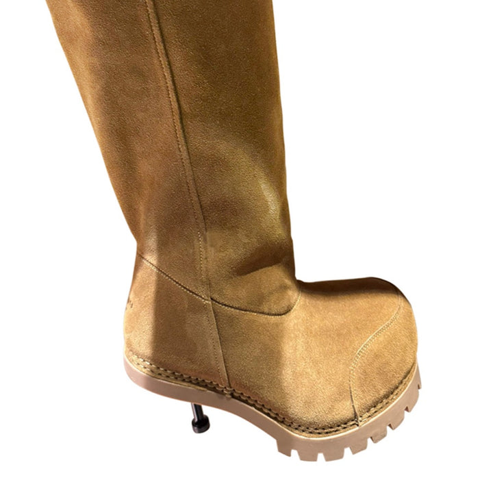 FSDCX Suede Knee High Boots