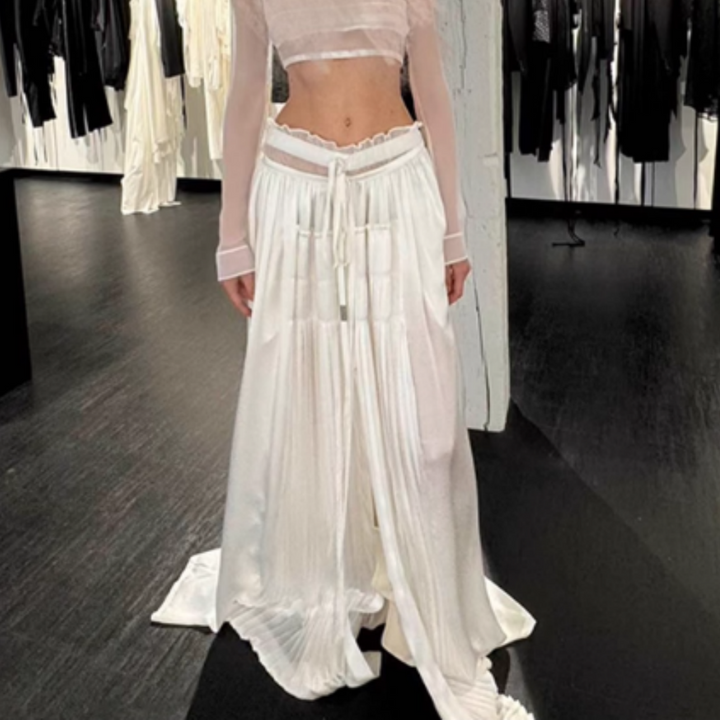 WETOU Front Split Maxi Skirt