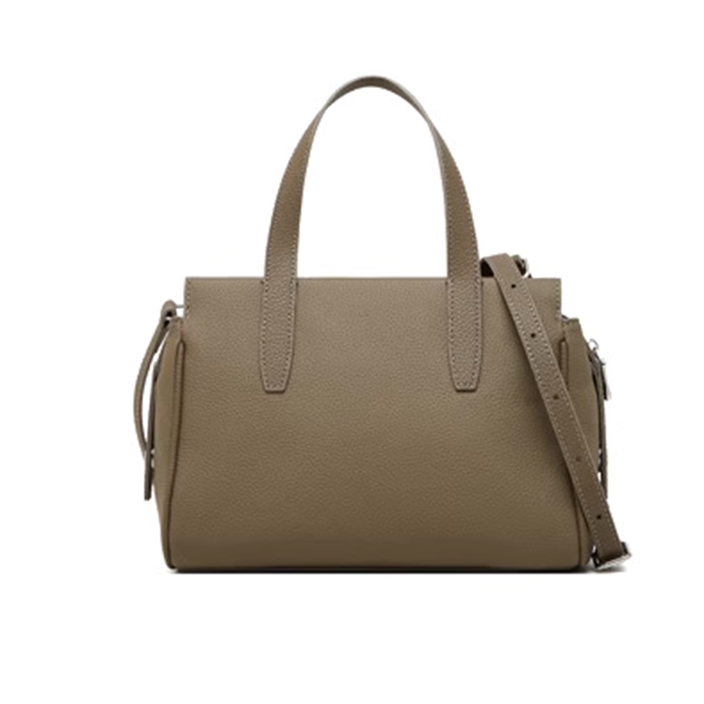 DENVI Leather Oversized Tote Bag