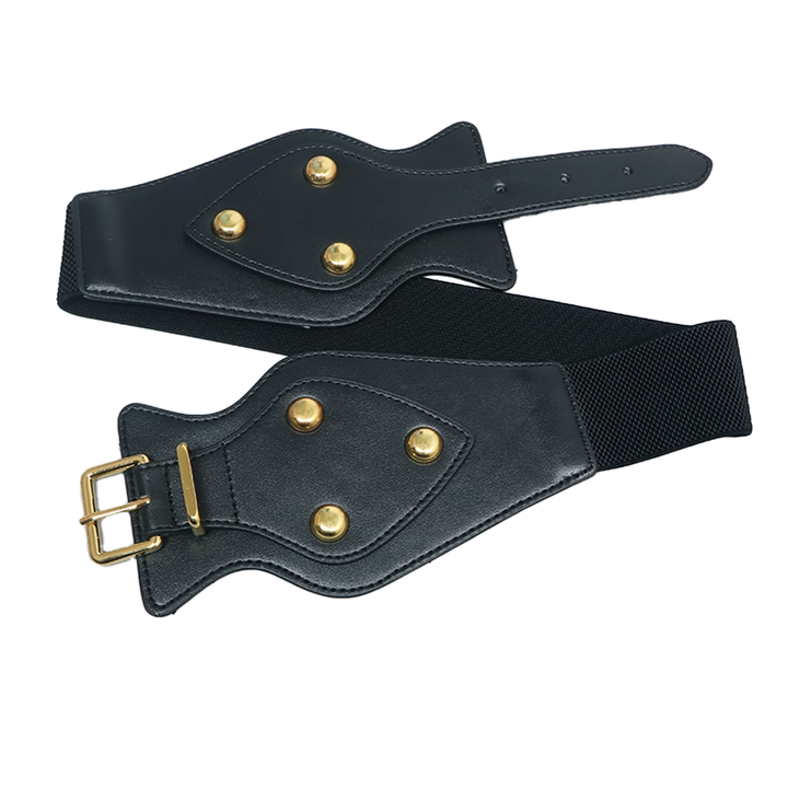 HEVIC Studded Buckled Girdle Belt