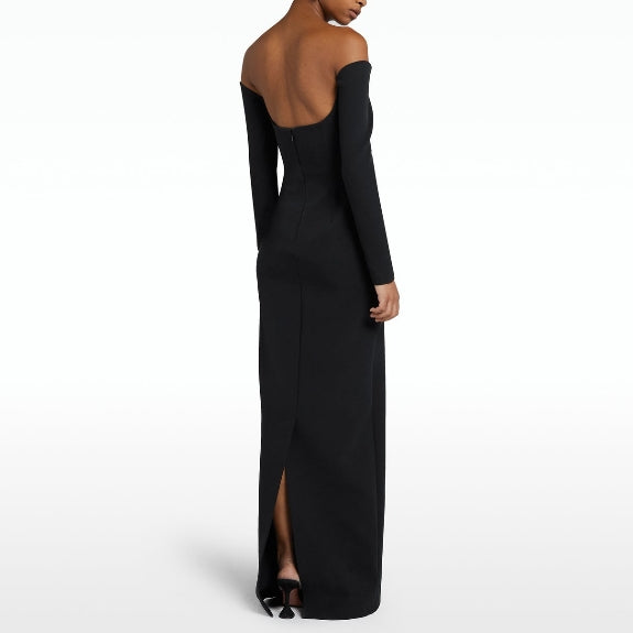 KAIVE Off-Shoulder Maxi Evening Dress Gown