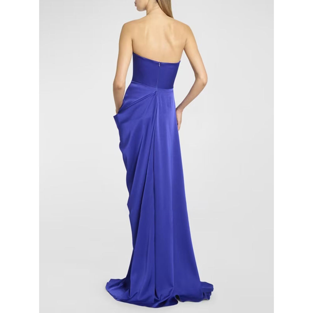 KASOY Slip Maxi Evening Dress Gown