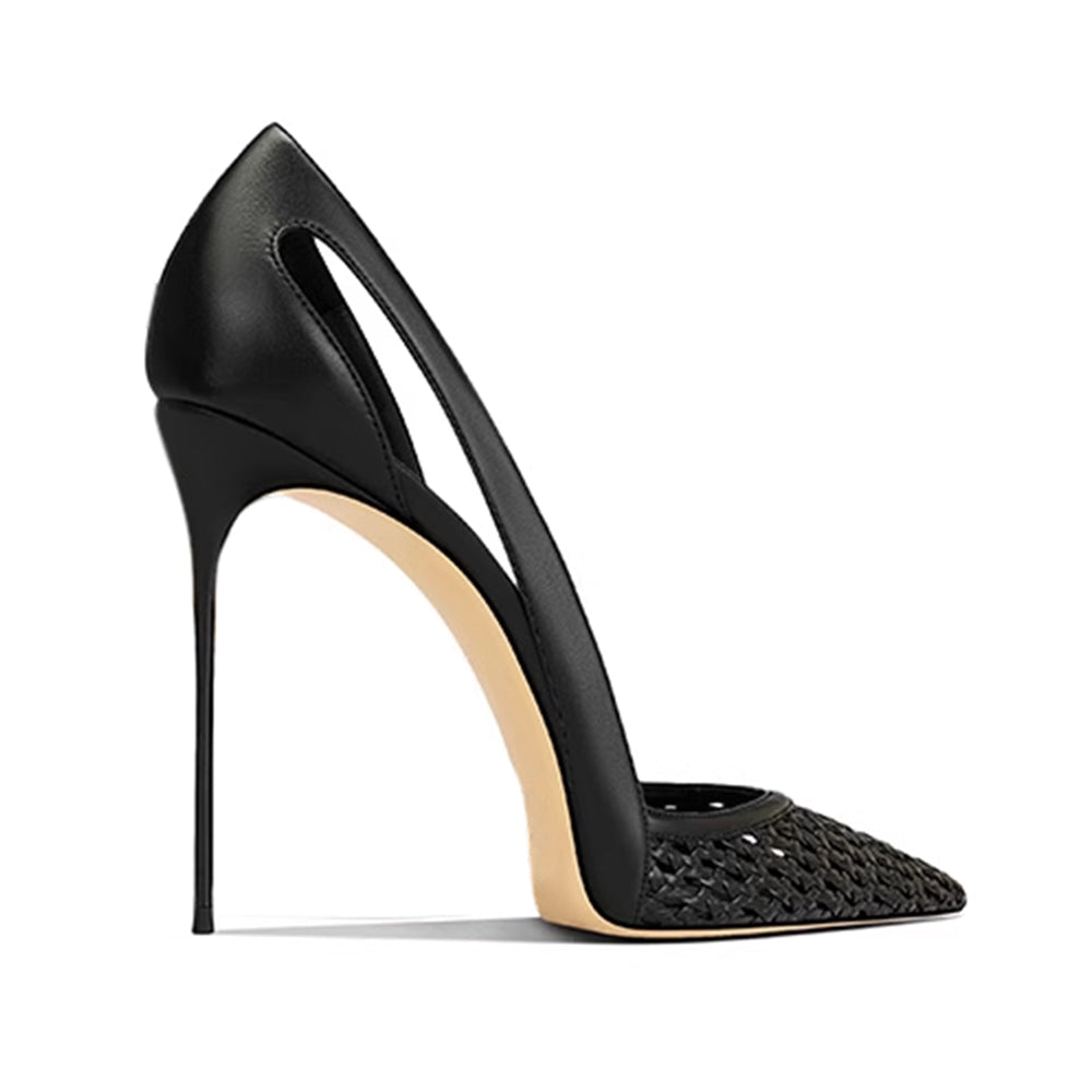 KAVCO Braided High Heel Pumps - 10cm