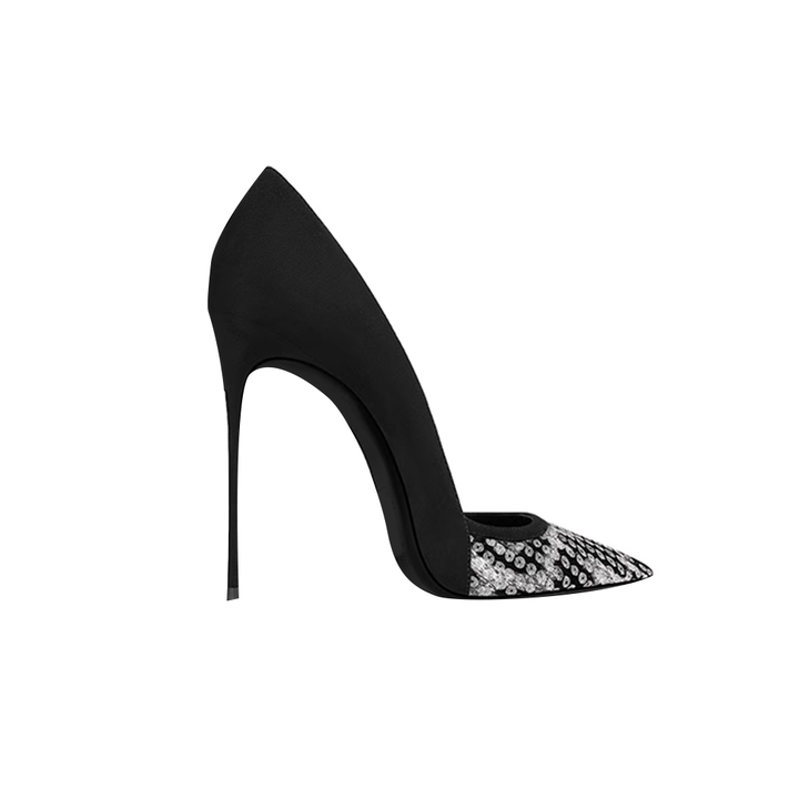 KUVCI Sequinned High Heel Pumps - 10cm