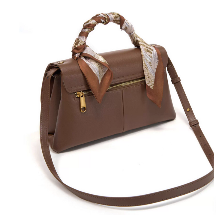 LEMCU Metal Lock Tote Bag