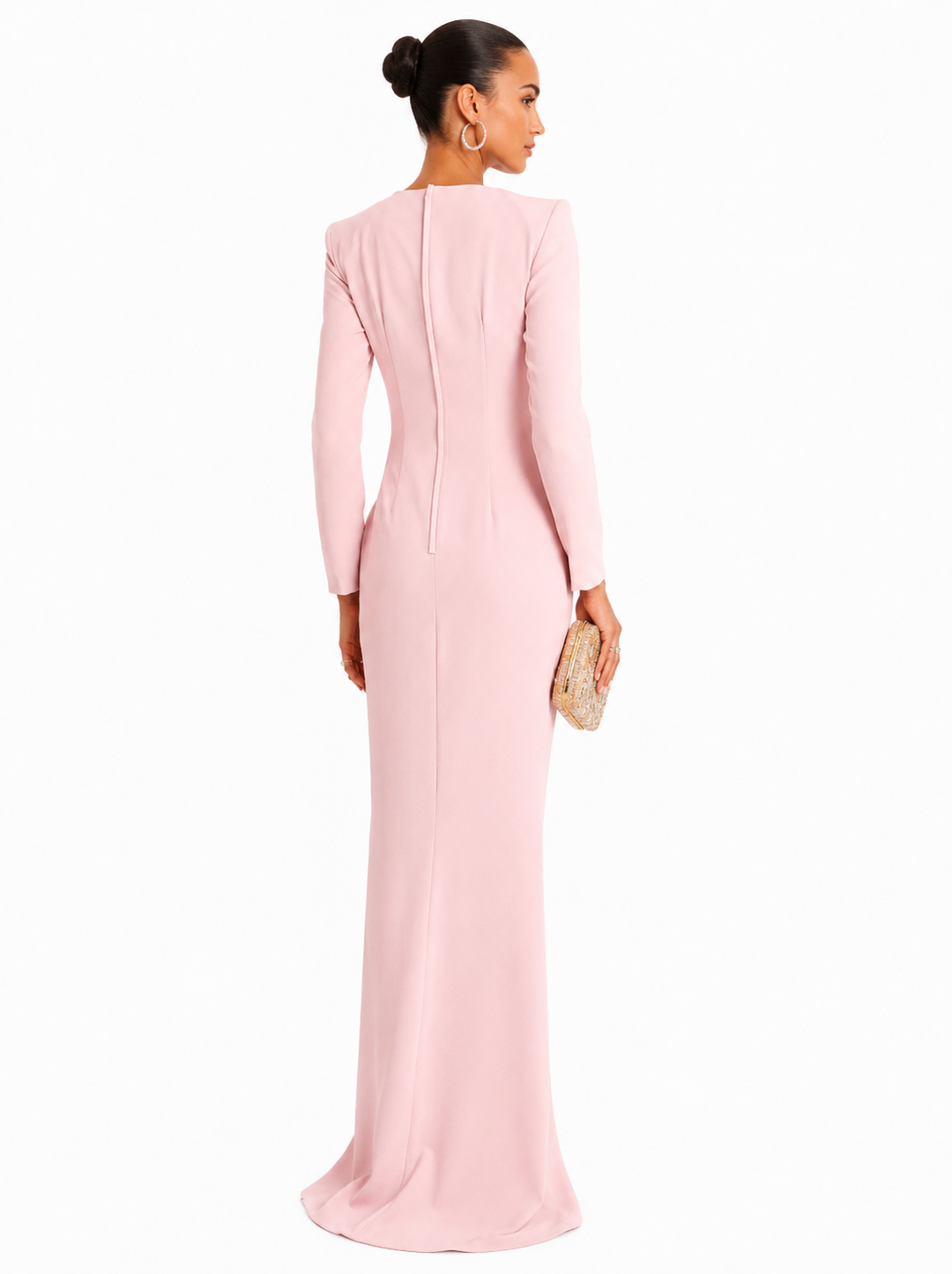 LOVAN Slip Evening Dress Gown