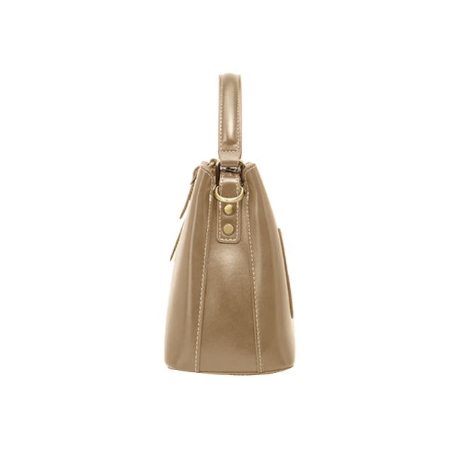 NASVI Buckled Bucket Bag