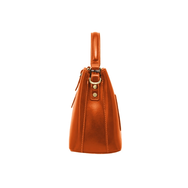 NASVI Buckled Bucket Bag