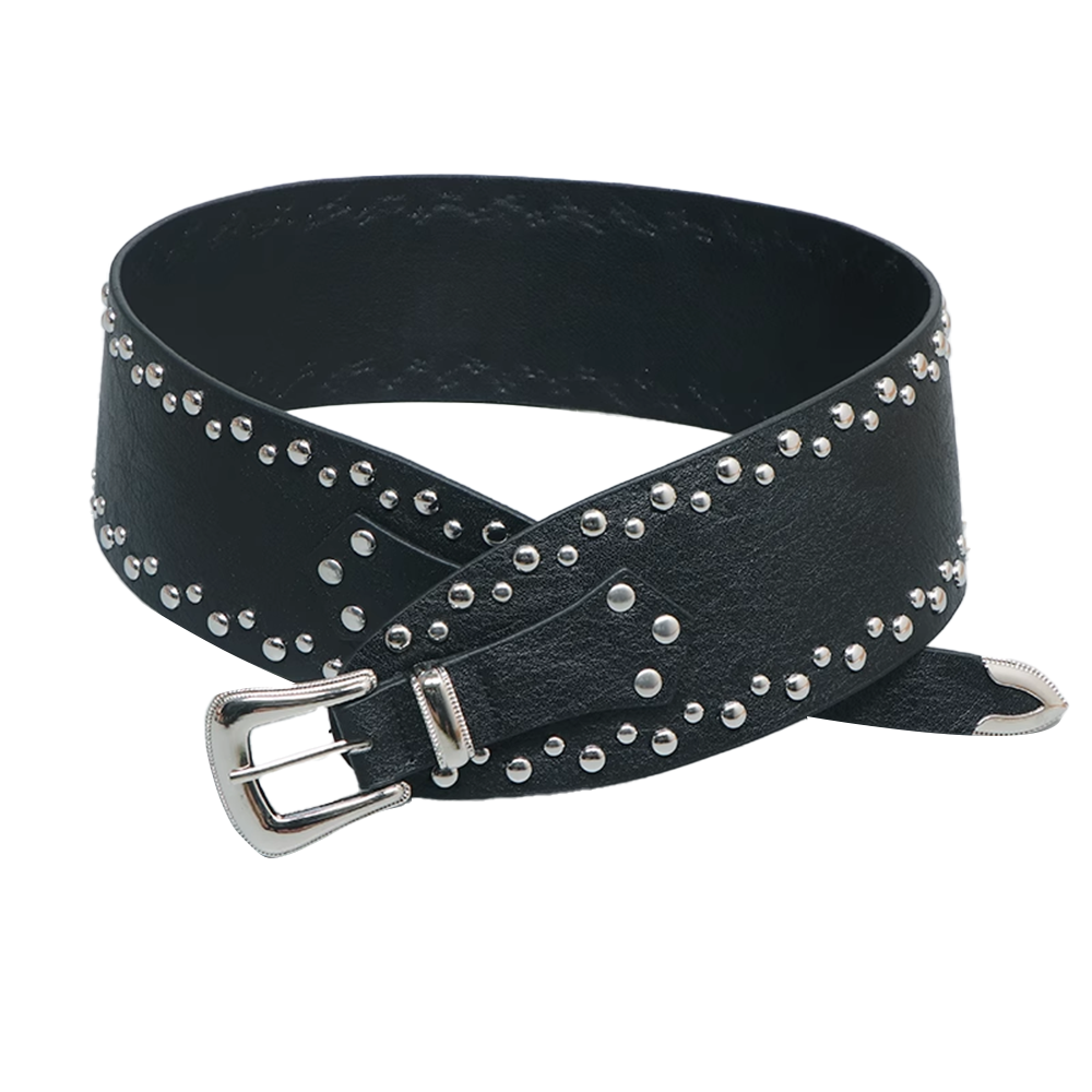 NEVIO Studded Girdle Belt