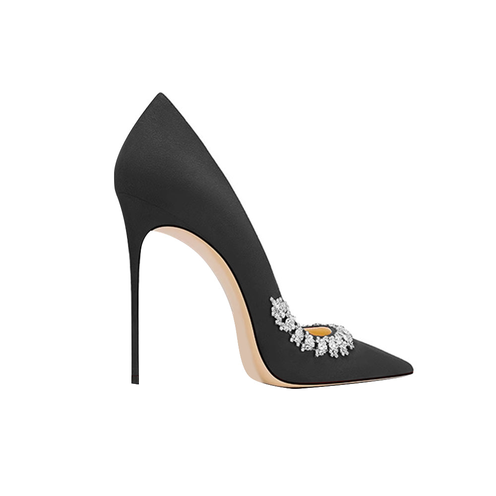 NOVKI Diamante High Heel Pumps - 10cm