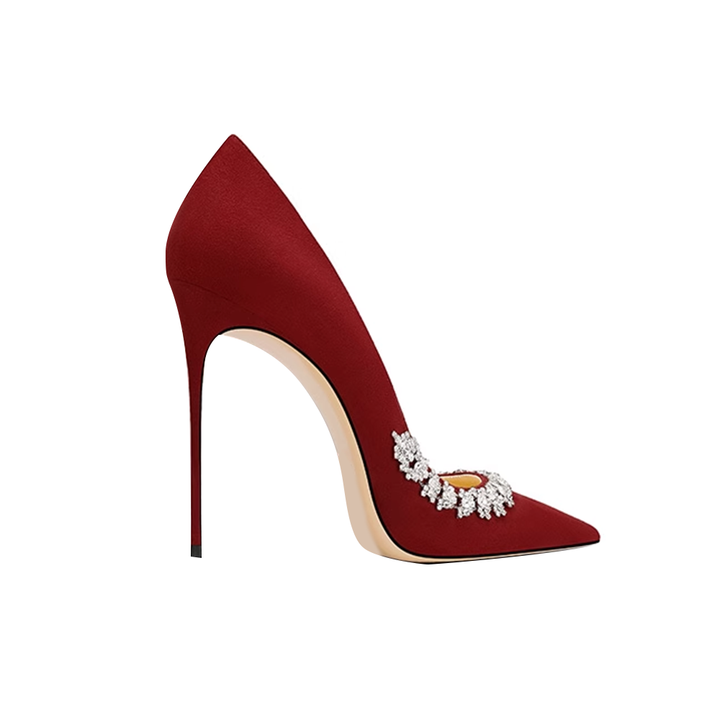 NOVKI Diamante High Heel Pumps - 10cm