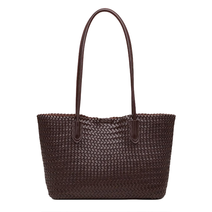 NUFEA Braided Oversized Tote Bag