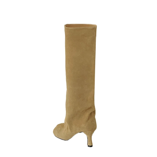 NUISE Suede Knee High Boots