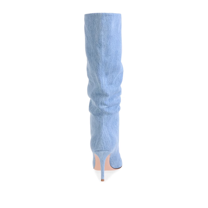 RADCE Stiletto High Heel Knee High Boots