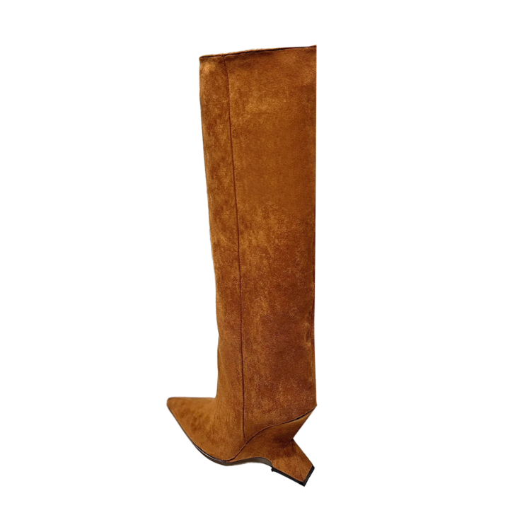 RAIVE Sculptured Heel Over The Knee Boots