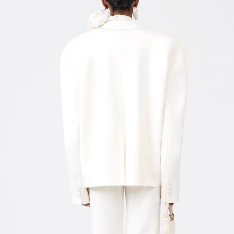 ROFVE Lapel Oversized Blazer