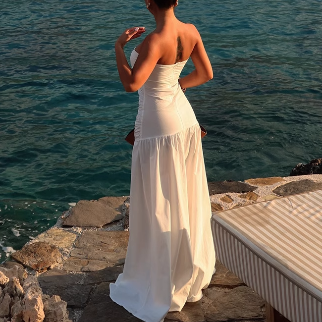RUCLE Cut Out Maxi Dress