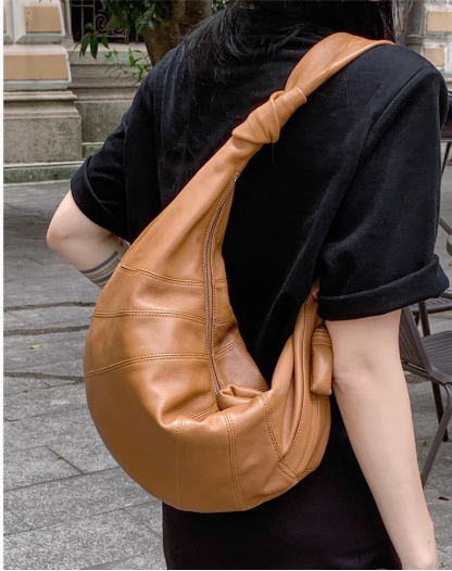 SADUC Leather Tote Bag