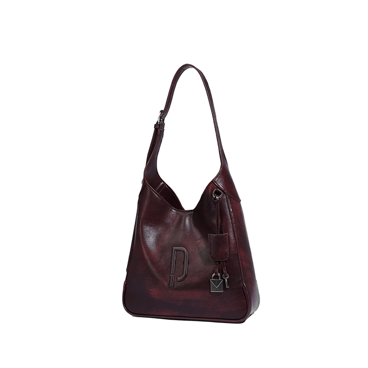 SAMCU Leather Tote Bag