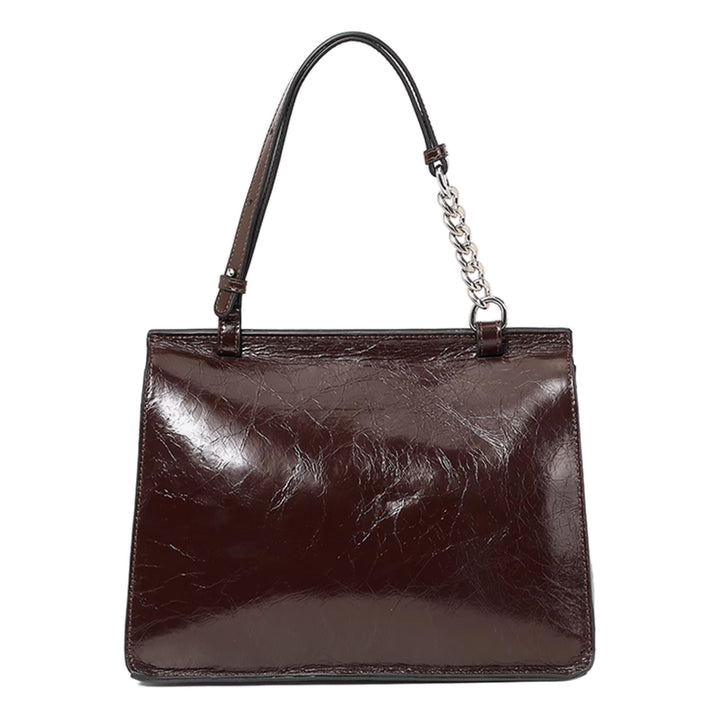SETUI Metal Lock Tote Bag