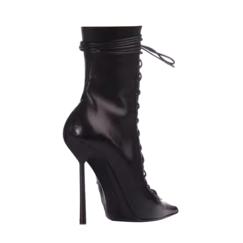 SIANA CUT OUT ANKLE BOOTS