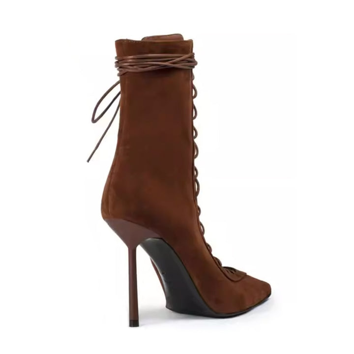 SIANA CUT OUT ANKLE BOOTS