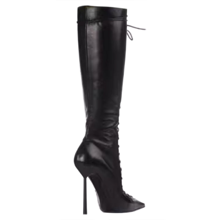 SIANA CUT OUT KNEE HIGH BOOTS