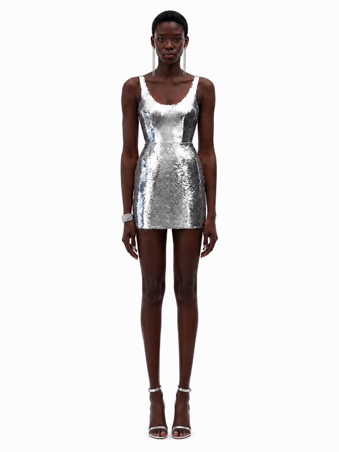 SRINU Sequinned Mini Evening Dress Gown