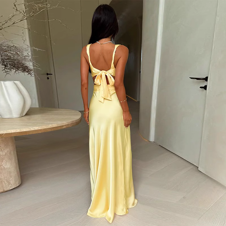 TEDAV Cut Out Maxi Dress