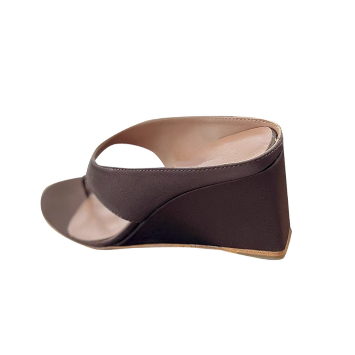 TENVU Flip Flop Wedged Mules Sandals