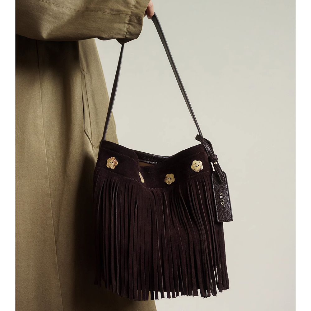 VOCMU Fringed Cross Body Bag