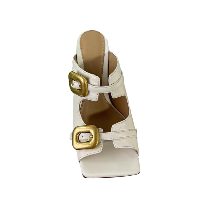 VTROS Buckled Mules Sandals