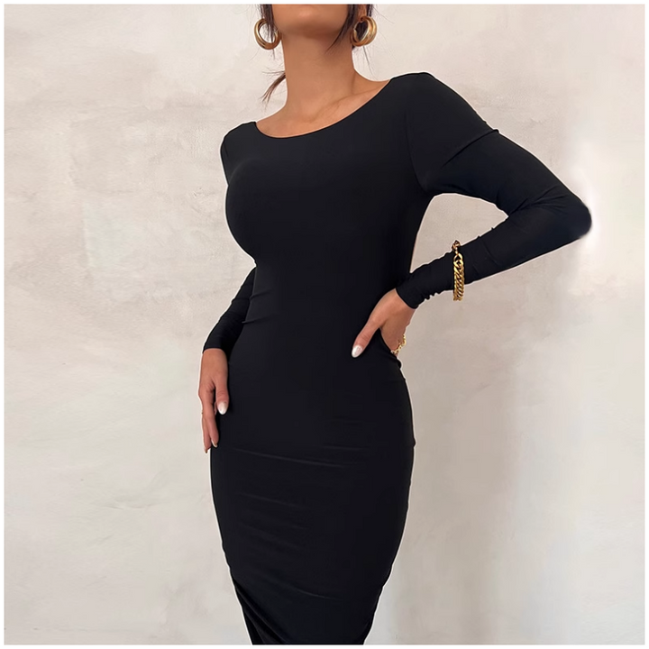 VUCHA Backless Evening Dress Gown