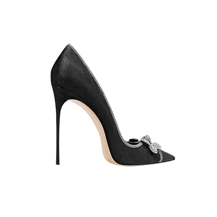 VUTRI Diamante Stiletto Heel Pumps - 10cm