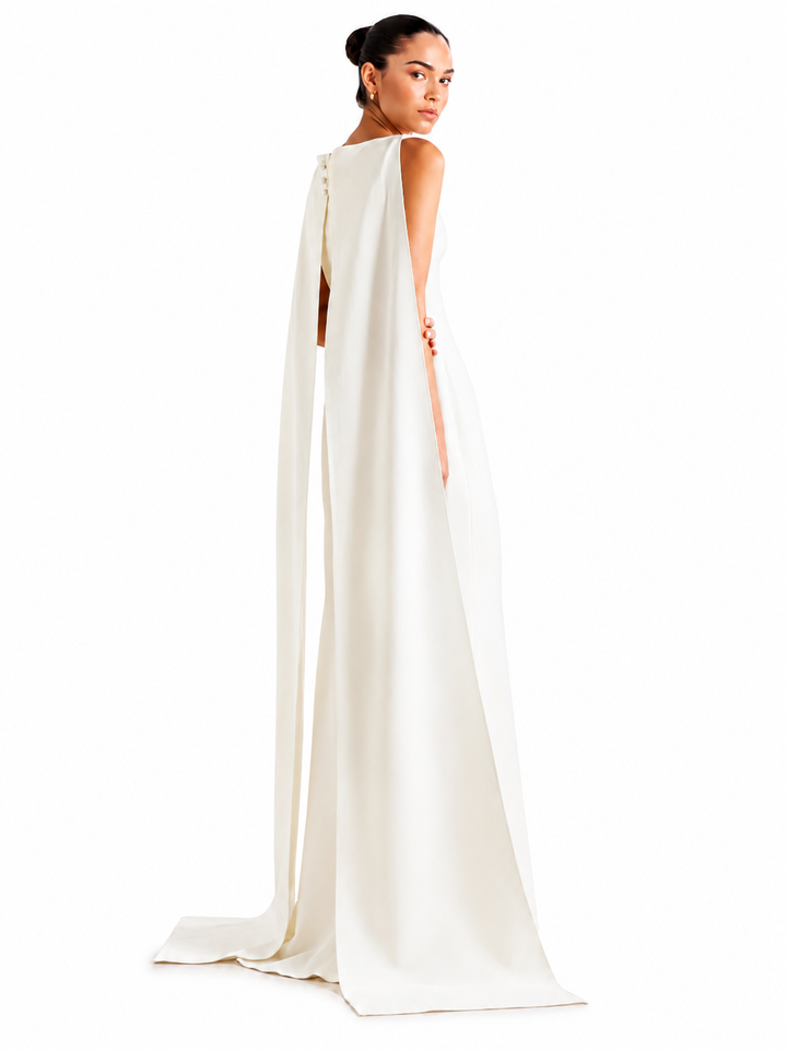 ZEOVI Beaded Maxi Evening Dress Gown