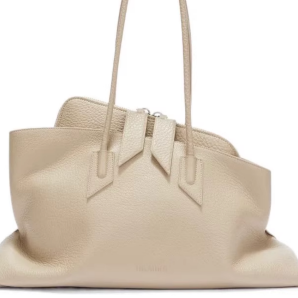 DARLN Lychee Leather Tote Bag - Large