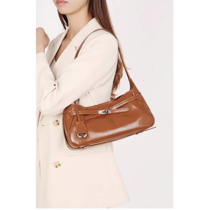 DELVY Metal Lock Tote Bag